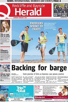 Redcliffe and  Bayside Herald - February 21st 2018