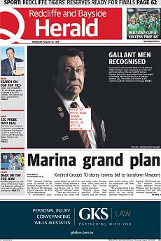 Redcliffe and  Bayside Herald - August 16th 2018