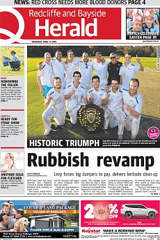 Redcliffe and  Bayside Herald - April 11th 2019