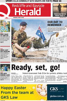 Redcliffe and  Bayside Herald - April 18th 2019
