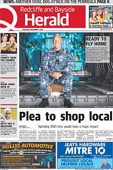 Redcliffe and  Bayside Herald - November 7th 2019